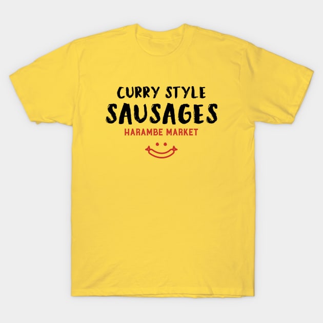 Curry Sausages T-Shirt by stuffsarahmakes